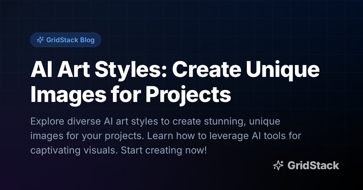 AI Art Styles: Create Unique Images for Projects