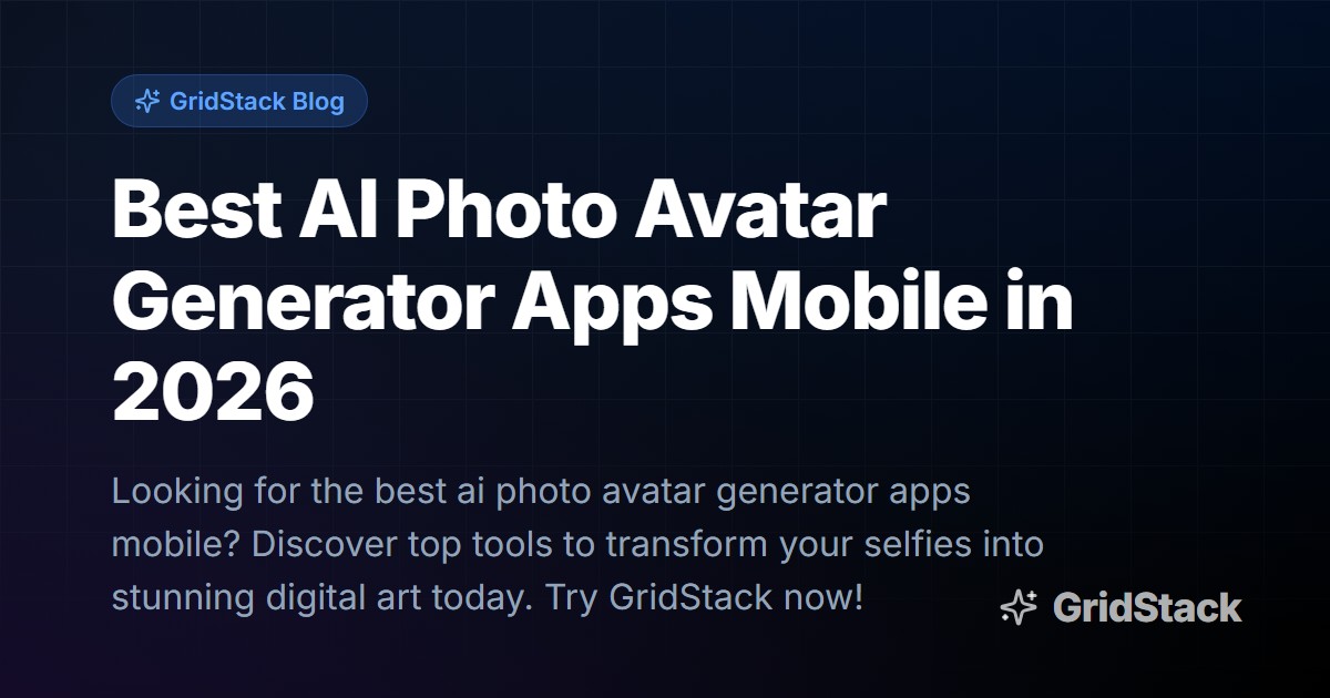 Best AI Photo Avatar Generator Apps Mobile in 2026