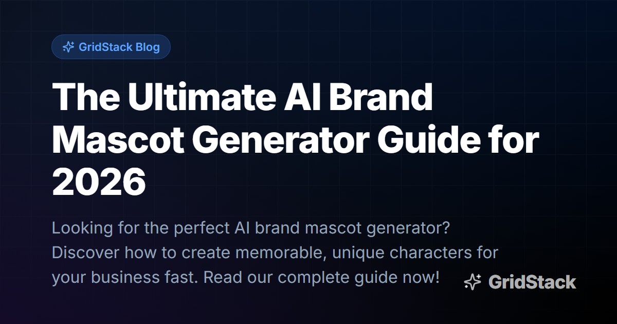 The Ultimate AI Brand Mascot Generator Guide for 2026