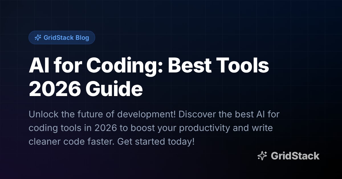 AI for Coding: Best Tools 2026 Guide