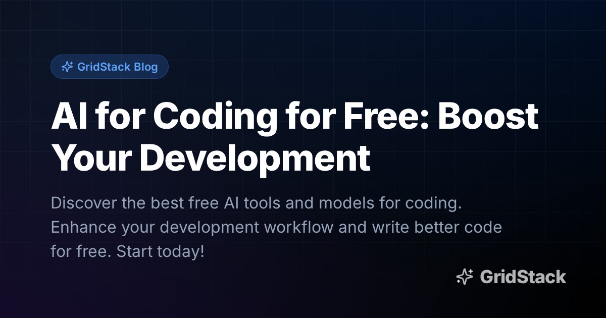 AI for Coding for Free: Boost Your Development