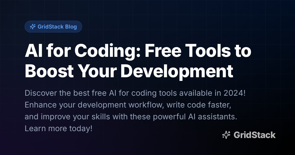 AI for Coding: Free Tools to Boost Your Development