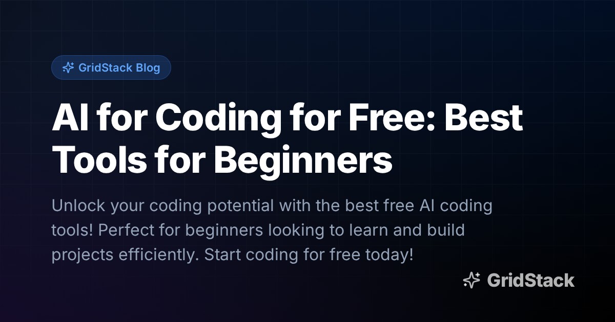 AI for Coding for Free: Best Tools for Beginners