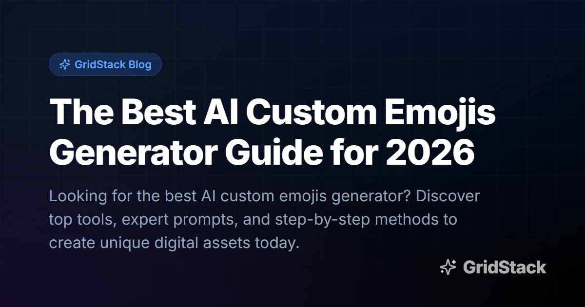 The Best AI Custom Emojis Generator Guide for 2026