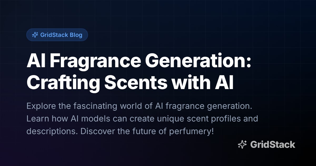 AI Fragrance Generation: Crafting Scents with AI