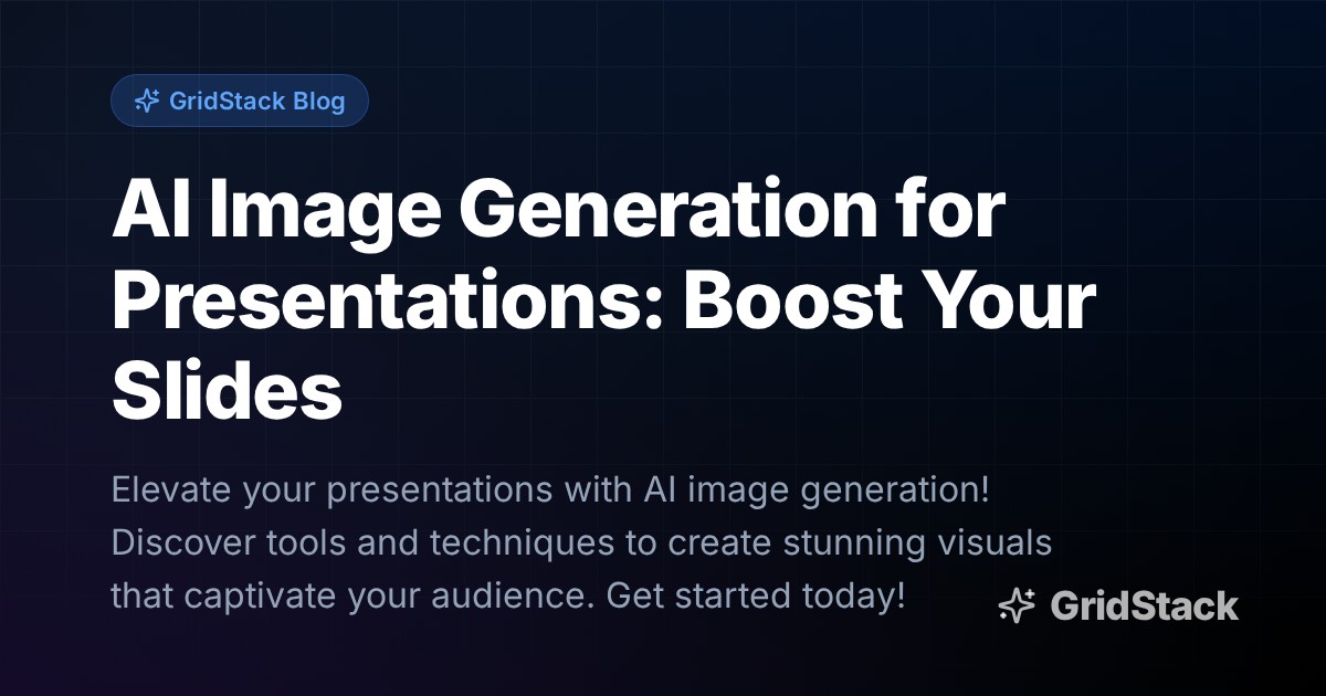 AI Image Generation for Presentations: Boost Your Slides