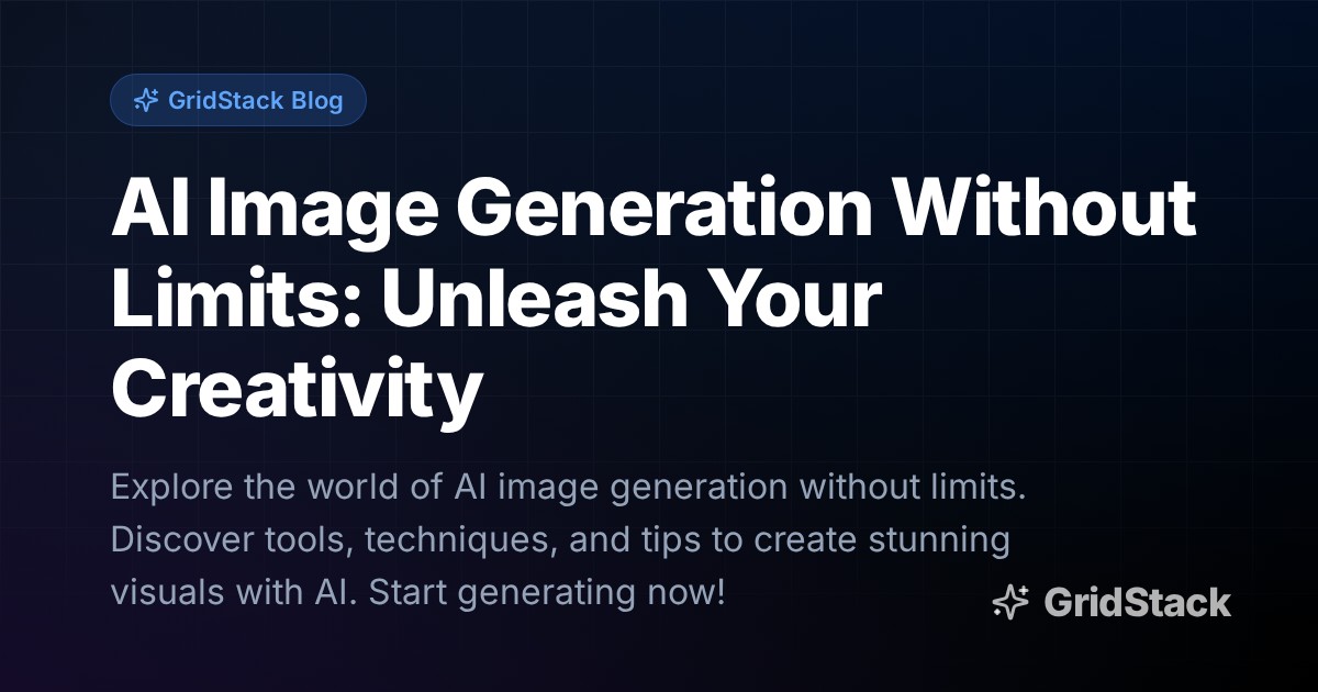 AI Image Generation Without Limits: Unleash Your Creativity