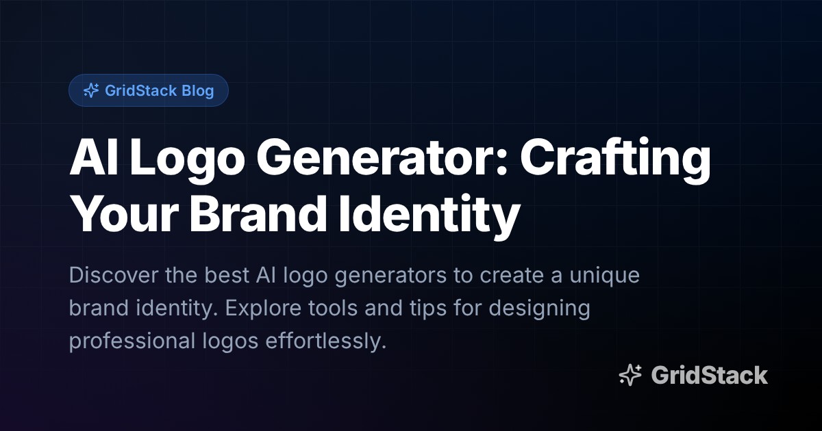 AI Logo Generator: Crafting Your Brand Identity