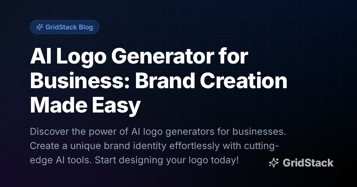 AI Logo Generator for Business: Brand Creation Made Easy