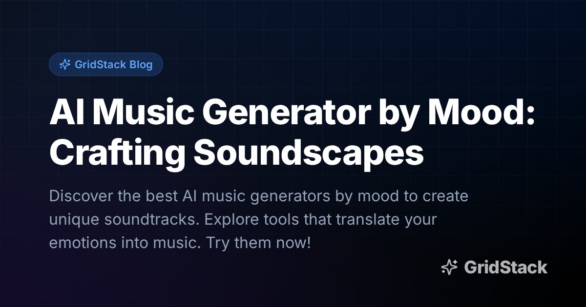 AI Music Generator by Mood: Crafting Soundscapes