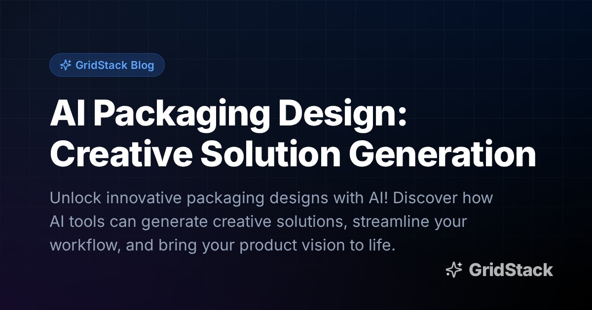 AI Packaging Design: Creative Solution Generation