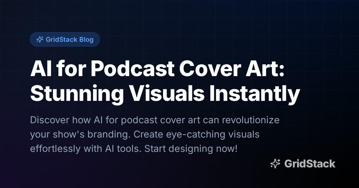 AI for Podcast Cover Art: Stunning Visuals Instantly