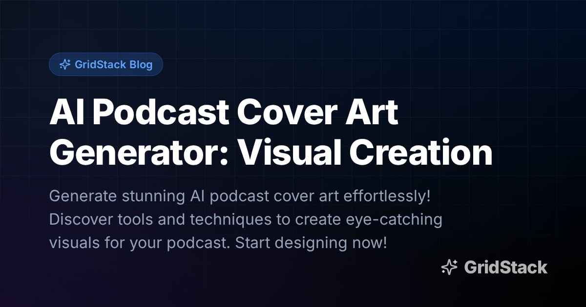 AI Podcast Cover Art Generator: Visual Creation