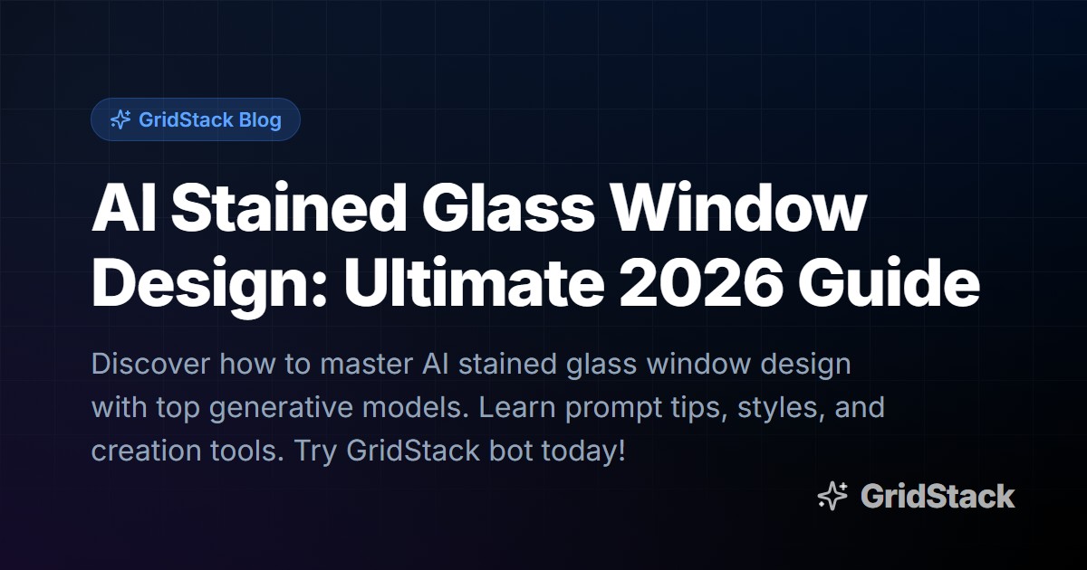 AI Stained Glass Window Design: Ultimate 2026 Guide