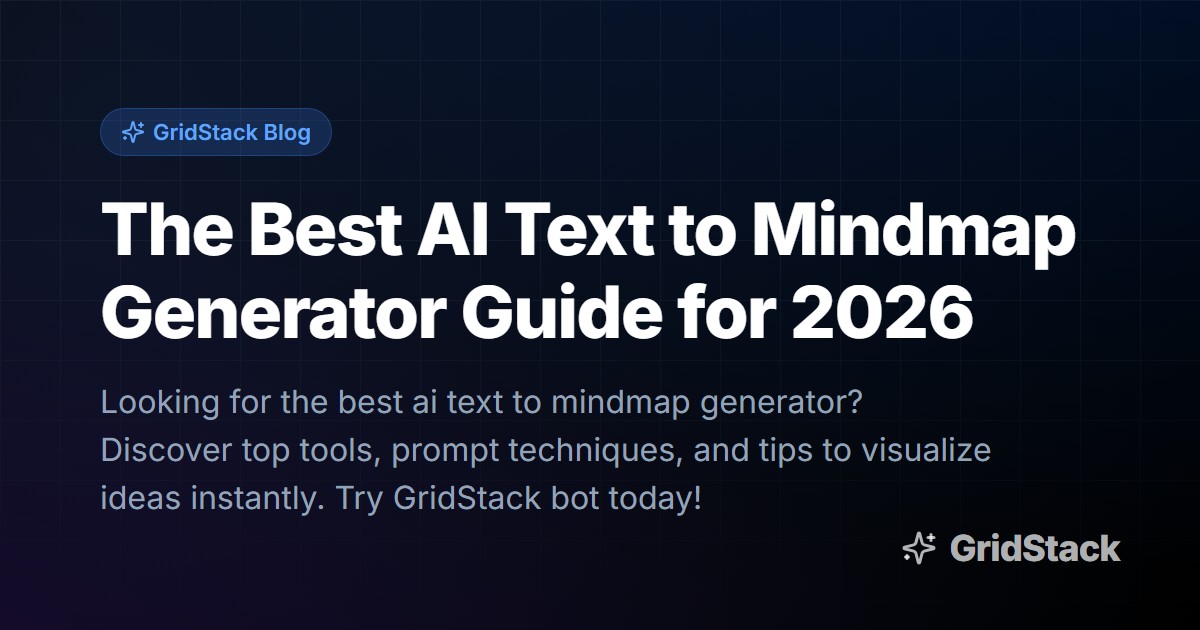 The Best AI Text to Mindmap Generator Guide for 2026