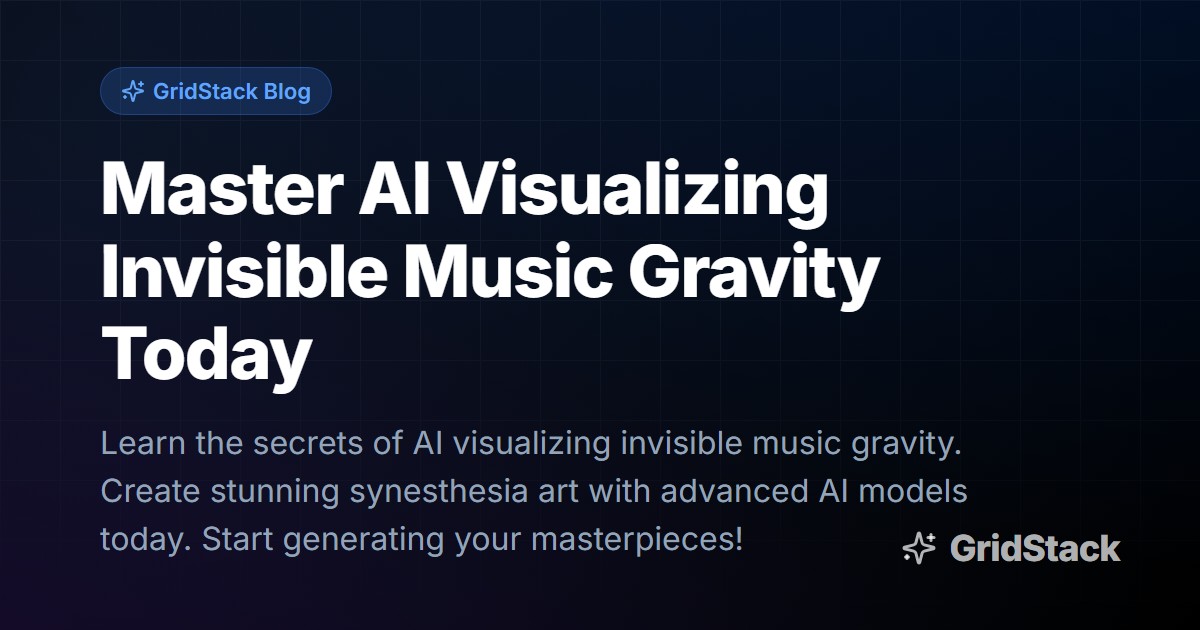 Master AI Visualizing Invisible Music Gravity Today