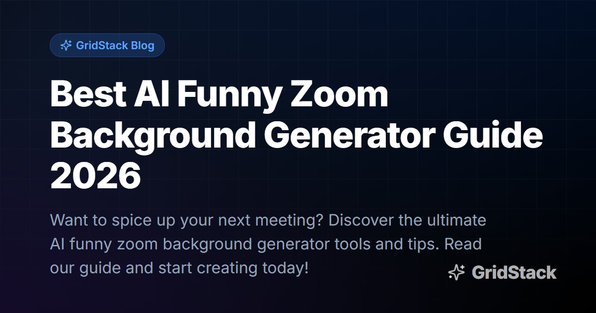 Best AI Funny Zoom Background Generator Guide 2026
