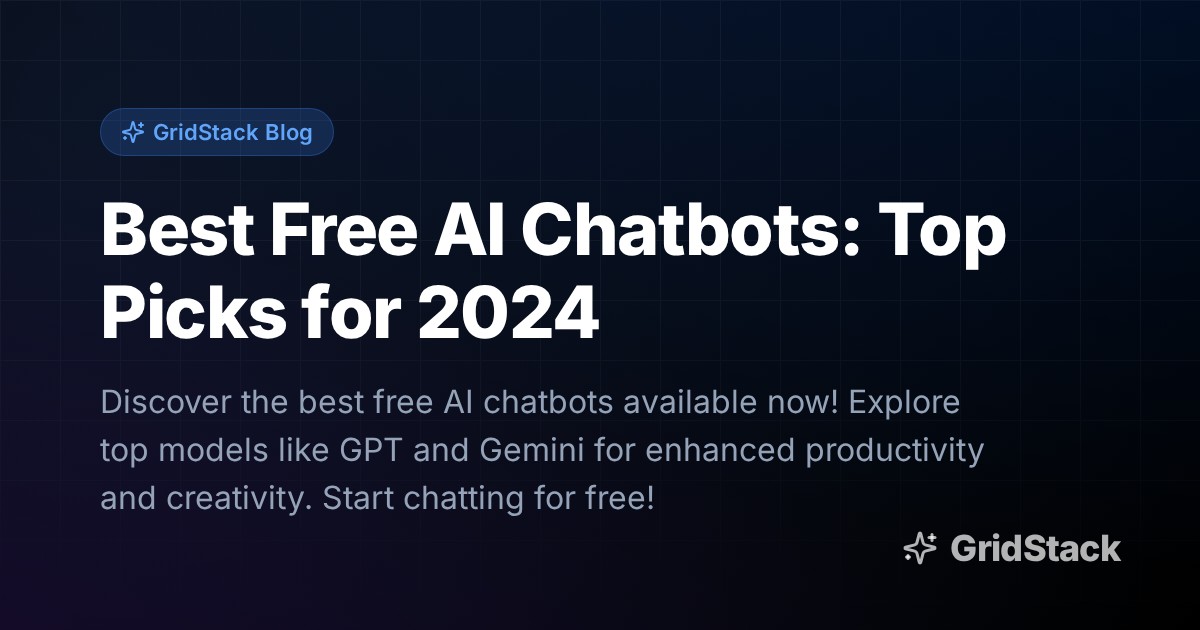 Best Free AI Chatbots: Top Picks for 2024
