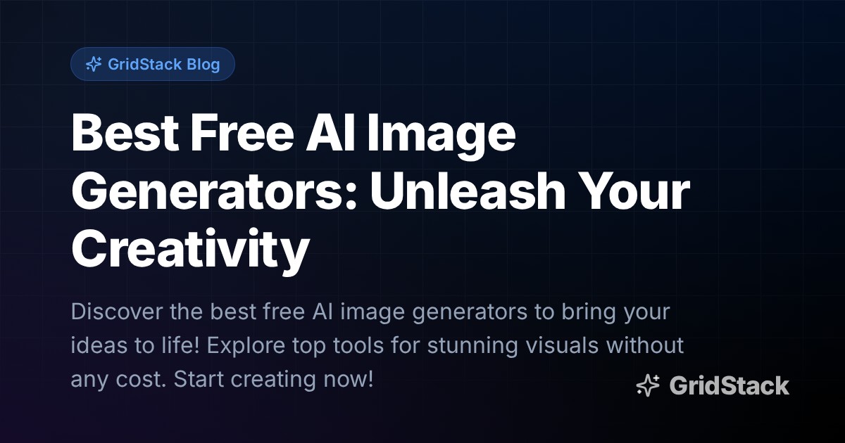Best Free AI Image Generators: Unleash Your Creativity