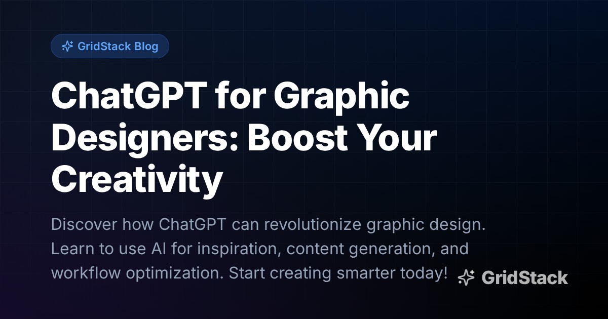ChatGPT for Graphic Designers: Boost Your Creativity