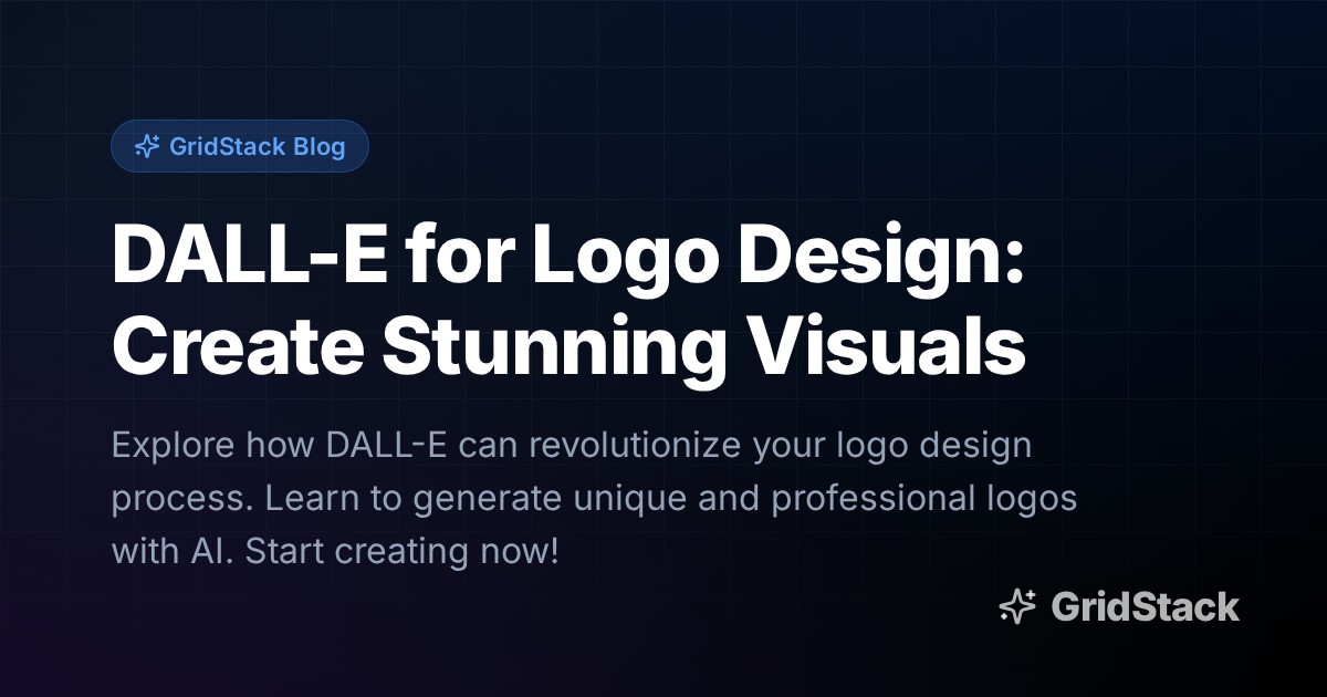 DALL-E for Logo Design: Create Stunning Visuals