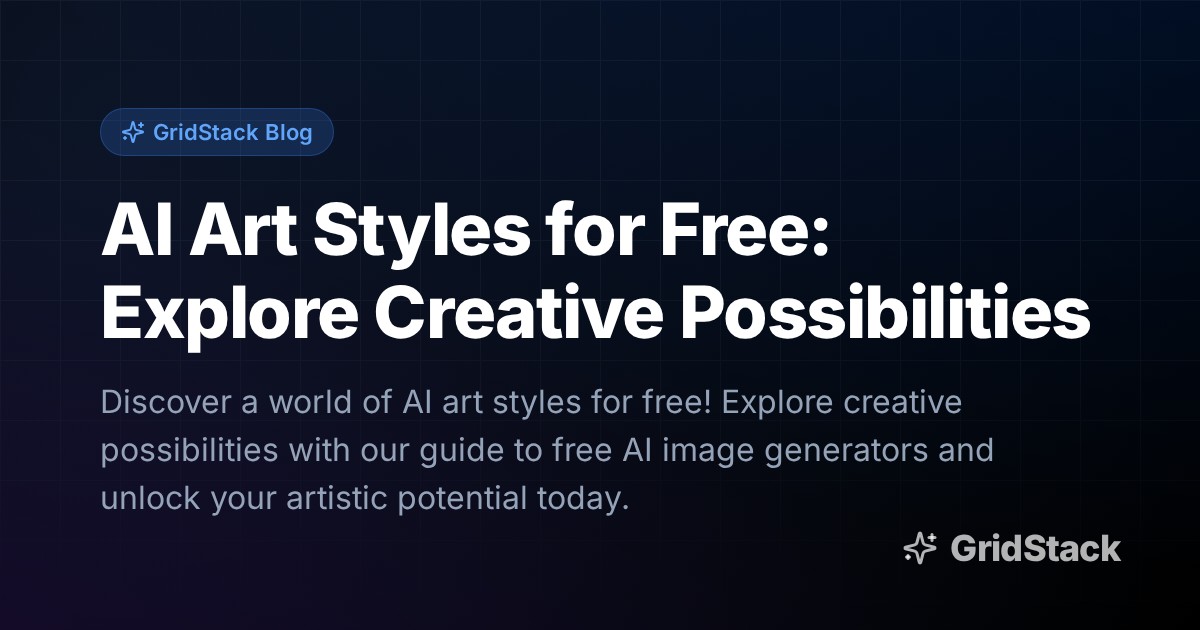 AI Art Styles for Free: Explore Creative Possibilities