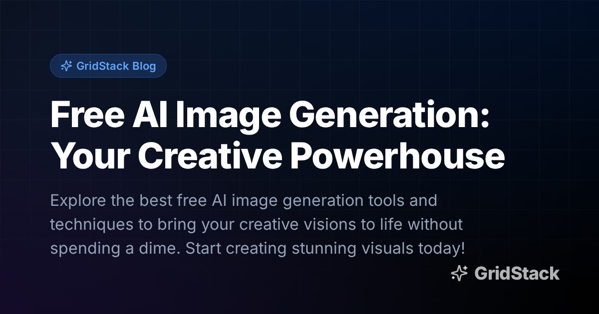 Free AI Image Generation: Your Creative Powerhouse