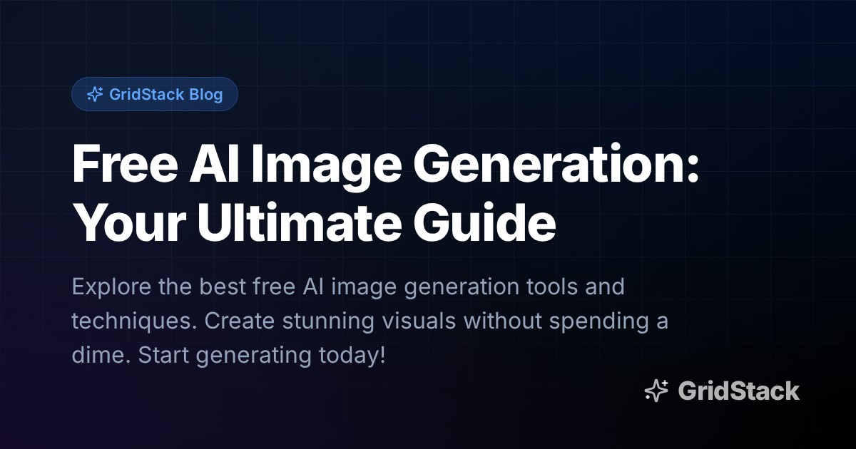Free AI Image Generation: Your Ultimate Guide