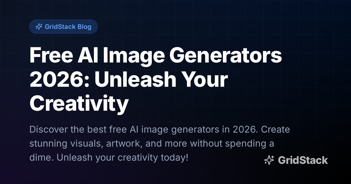 Free AI Image Generators 2026: Unleash Your Creativity