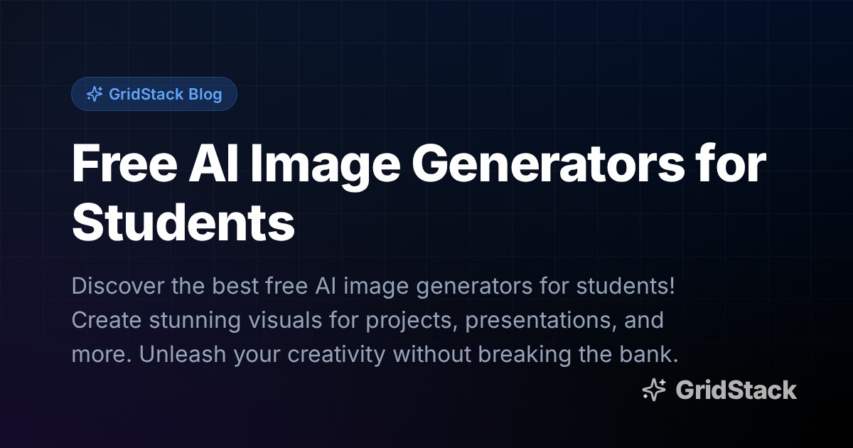Free AI Image Generators for Students