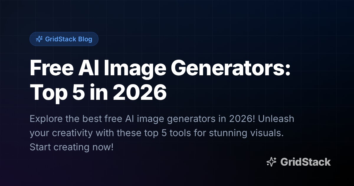 Free AI Image Generators: Top 5 in 2026