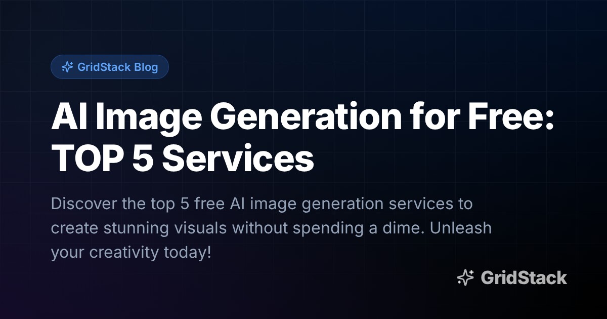 AI Image Generation for Free: TOP 5 Services