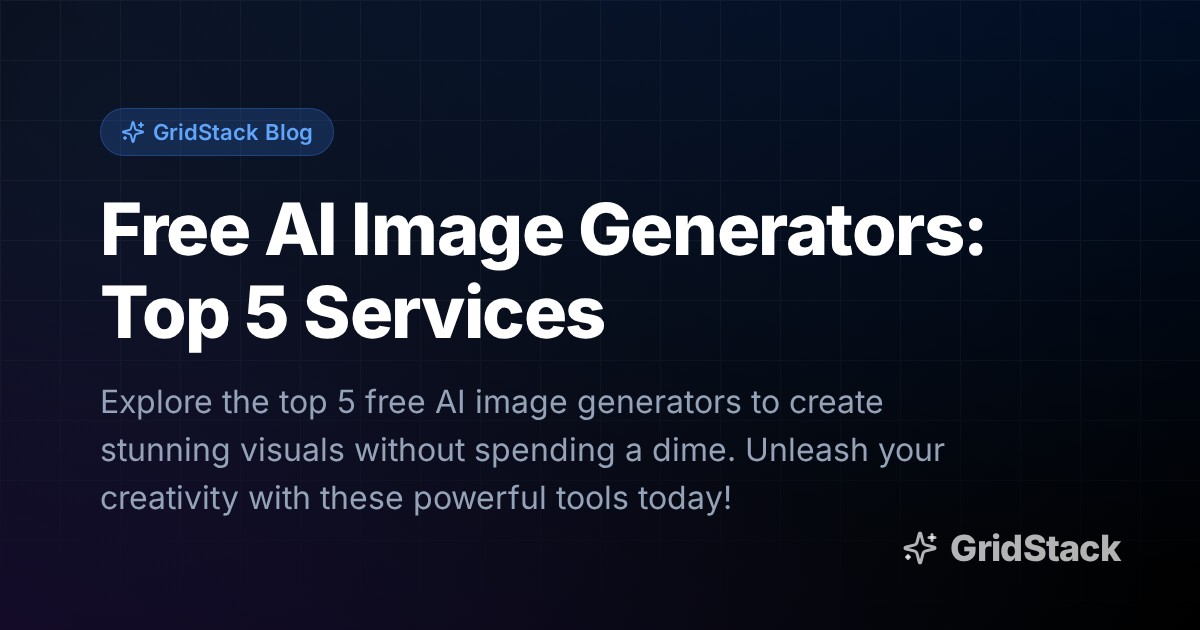 Free AI Image Generators: Top 5 Services