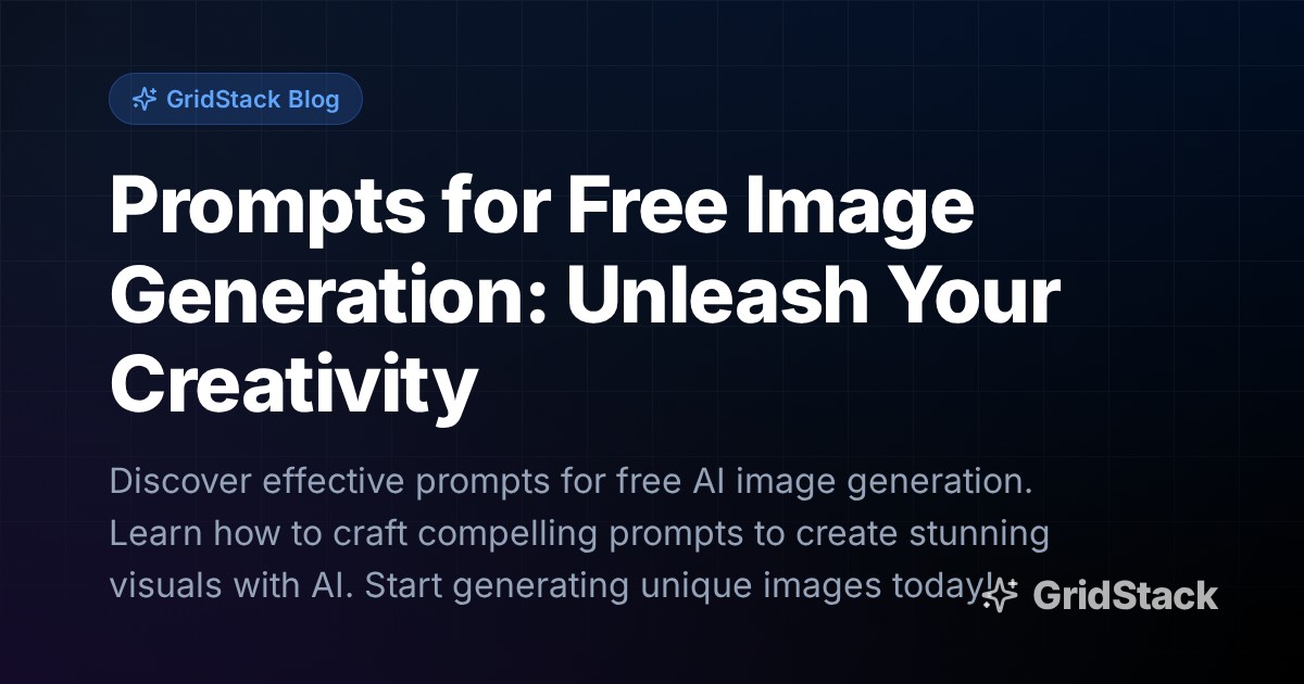 Prompts for Free Image Generation: Unleash Your Creativity