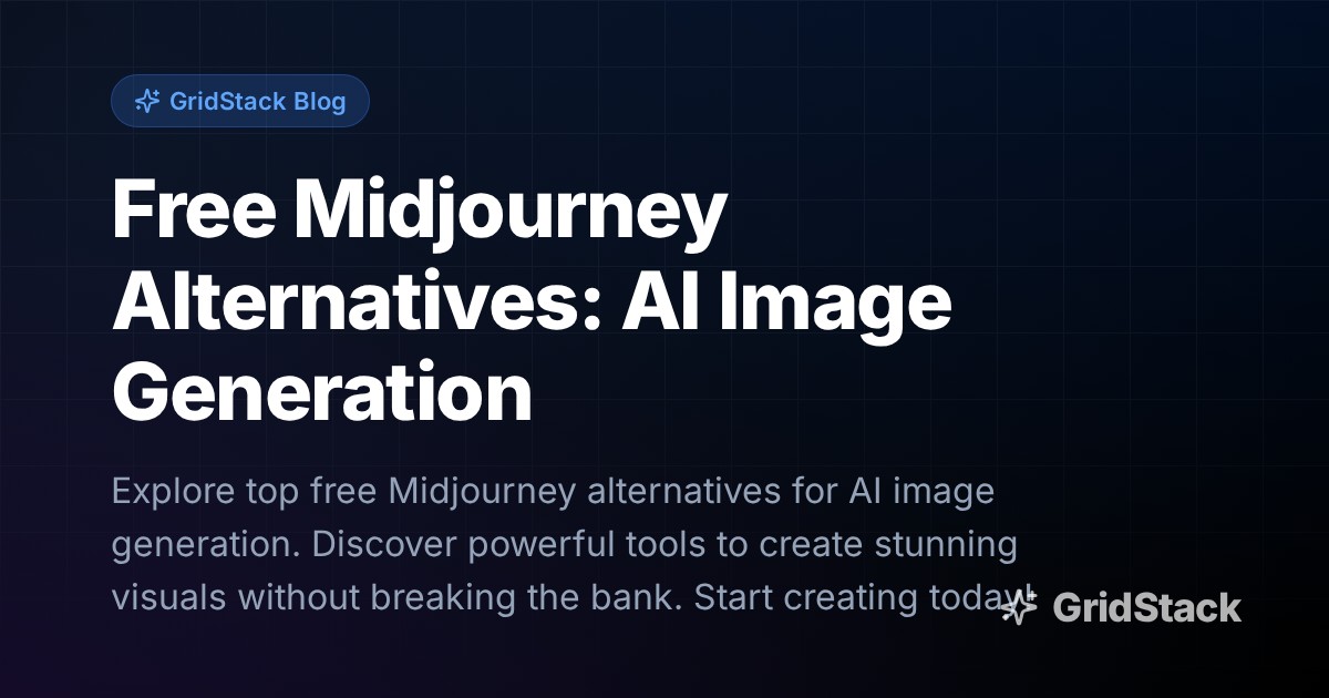 Free Midjourney Alternatives: AI Image Generation