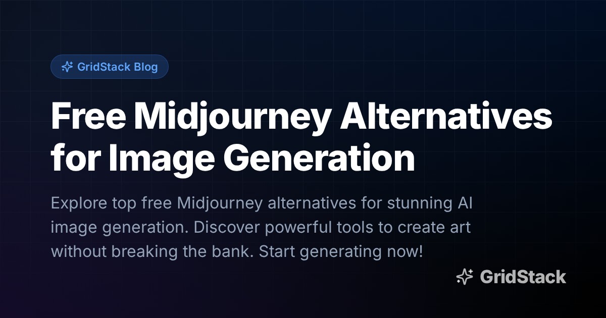 Free Midjourney Alternatives for Image Generation