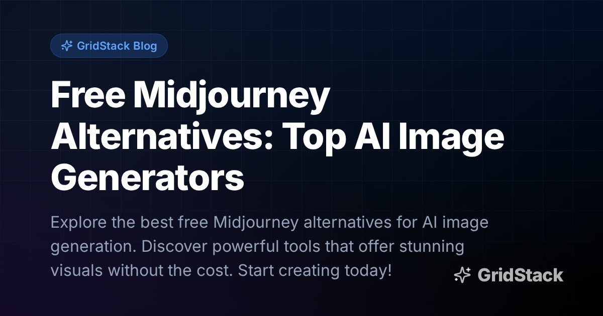 Free Midjourney Alternatives: Top AI Image Generators