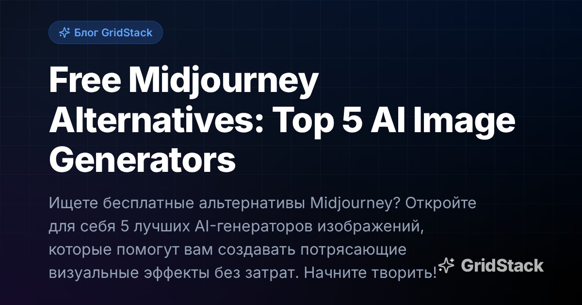 Free Midjourney Alternatives: Top 5 AI Image Generators