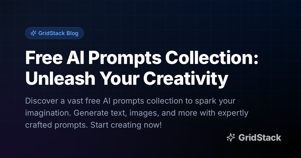 Free AI Prompts Collection: Unleash Your Creativity