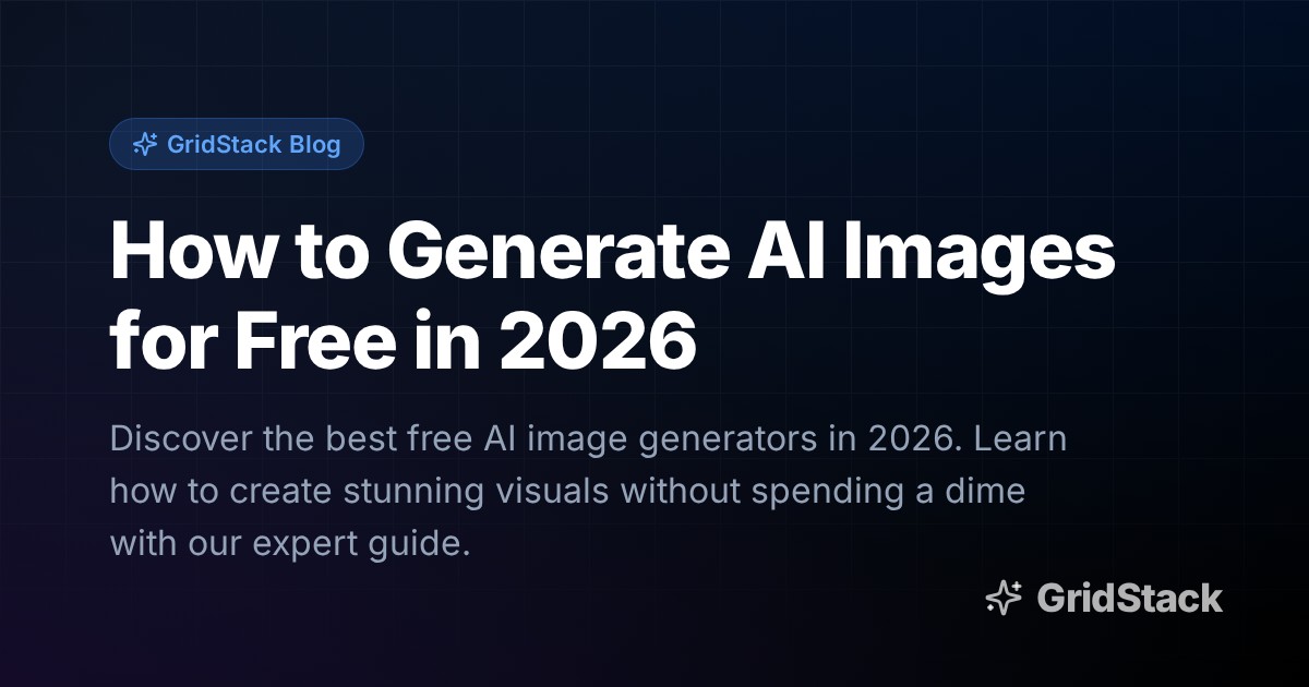 How to Generate AI Images for Free in 2026