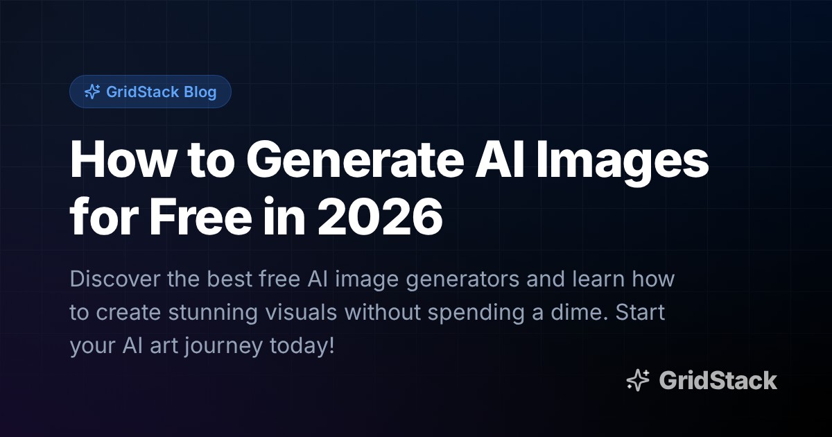 How to Generate AI Images for Free in 2026