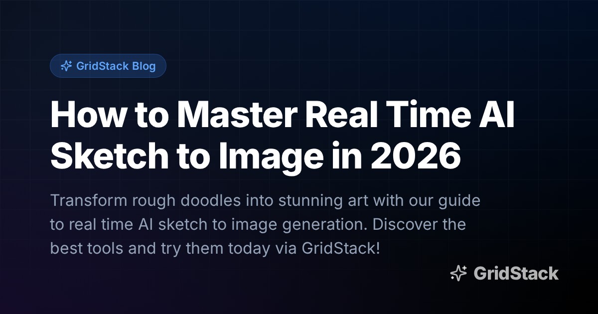 How to Master Real Time AI Sketch to Image in 2026